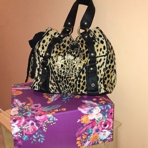 Cheetah print Juicy Couture Purse